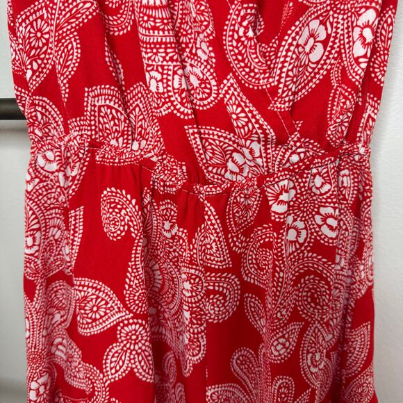 Show Me Your Mumu Riri Aquarius Red Paisley Jumper Size Medium - Picture 4 of 9
